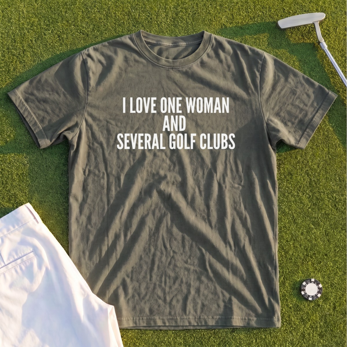 I Love One Woman Premium Tee