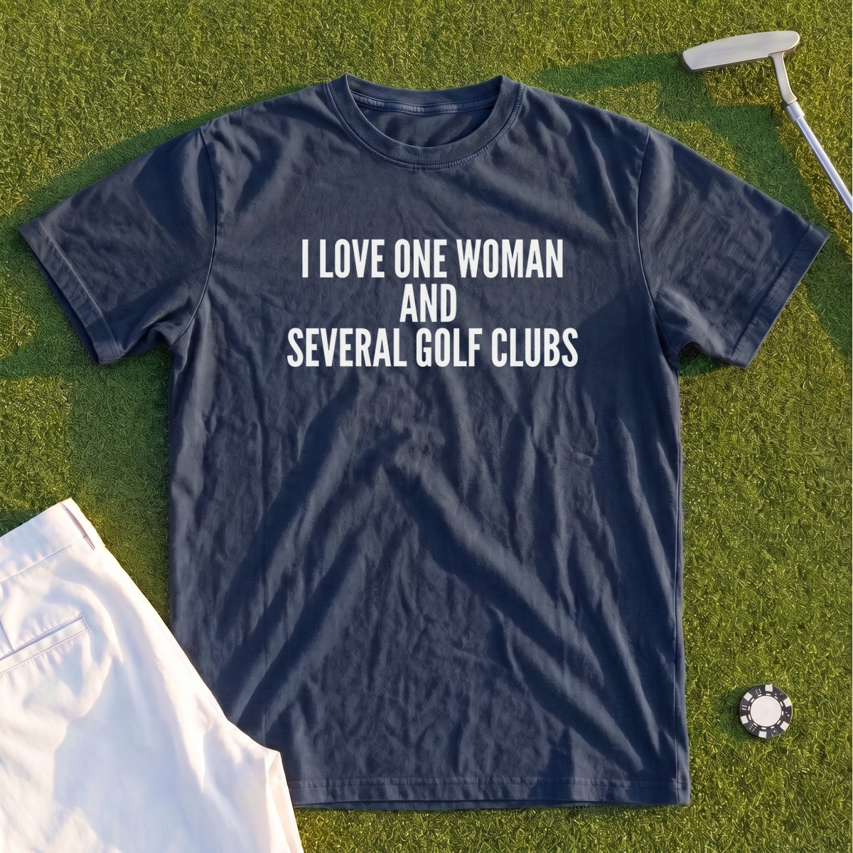 I Love One Woman Premium Tee