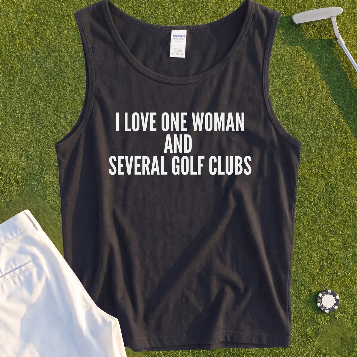 I Love One Woman Tank