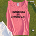 I Love One Woman Tank