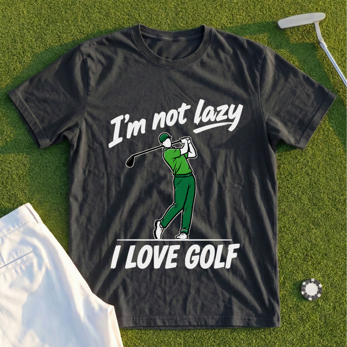 I'm Not Lazy Tee