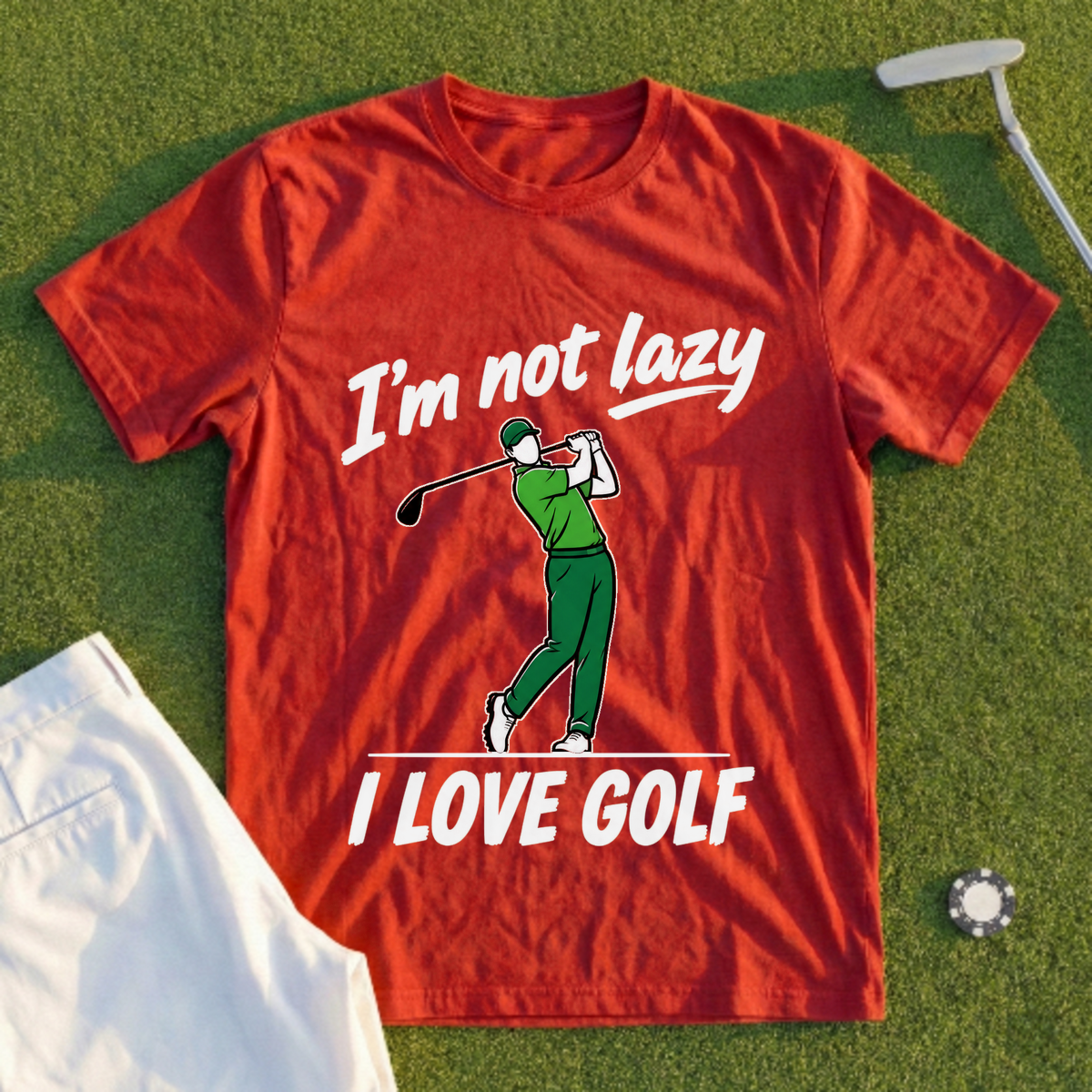 I'm Not Lazy Tee