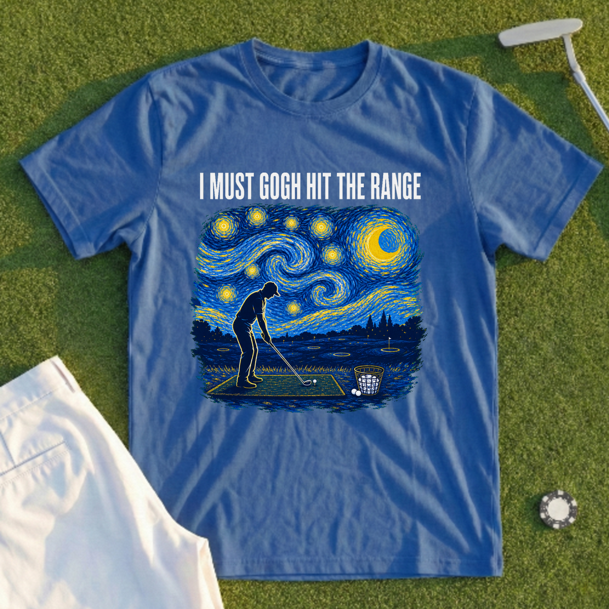 I Must Gogh Hit The Range Tee