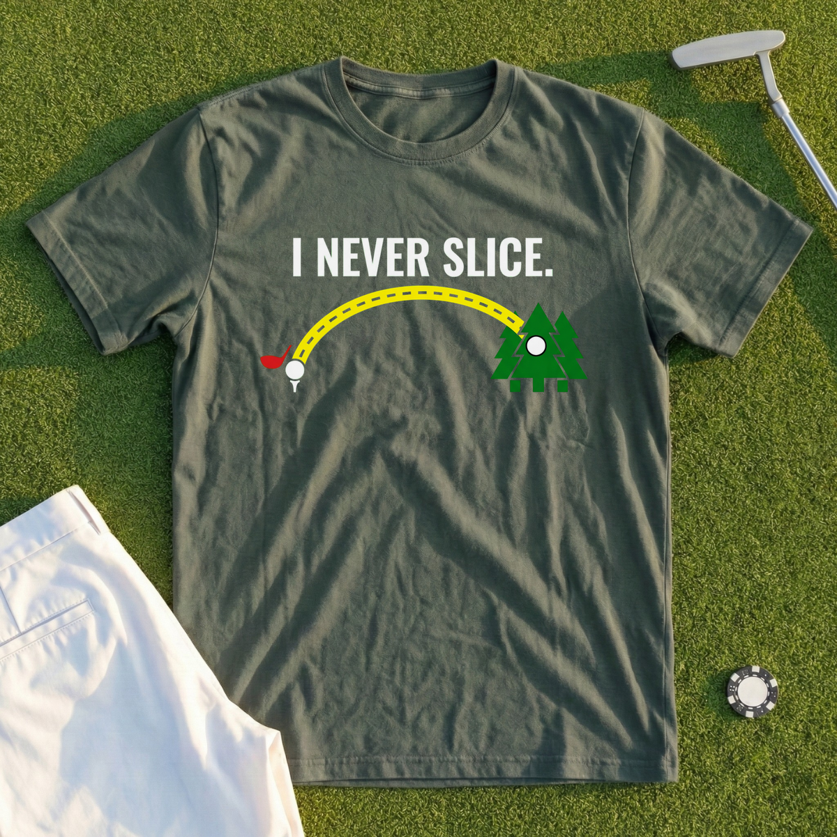 I Never Slice Tee