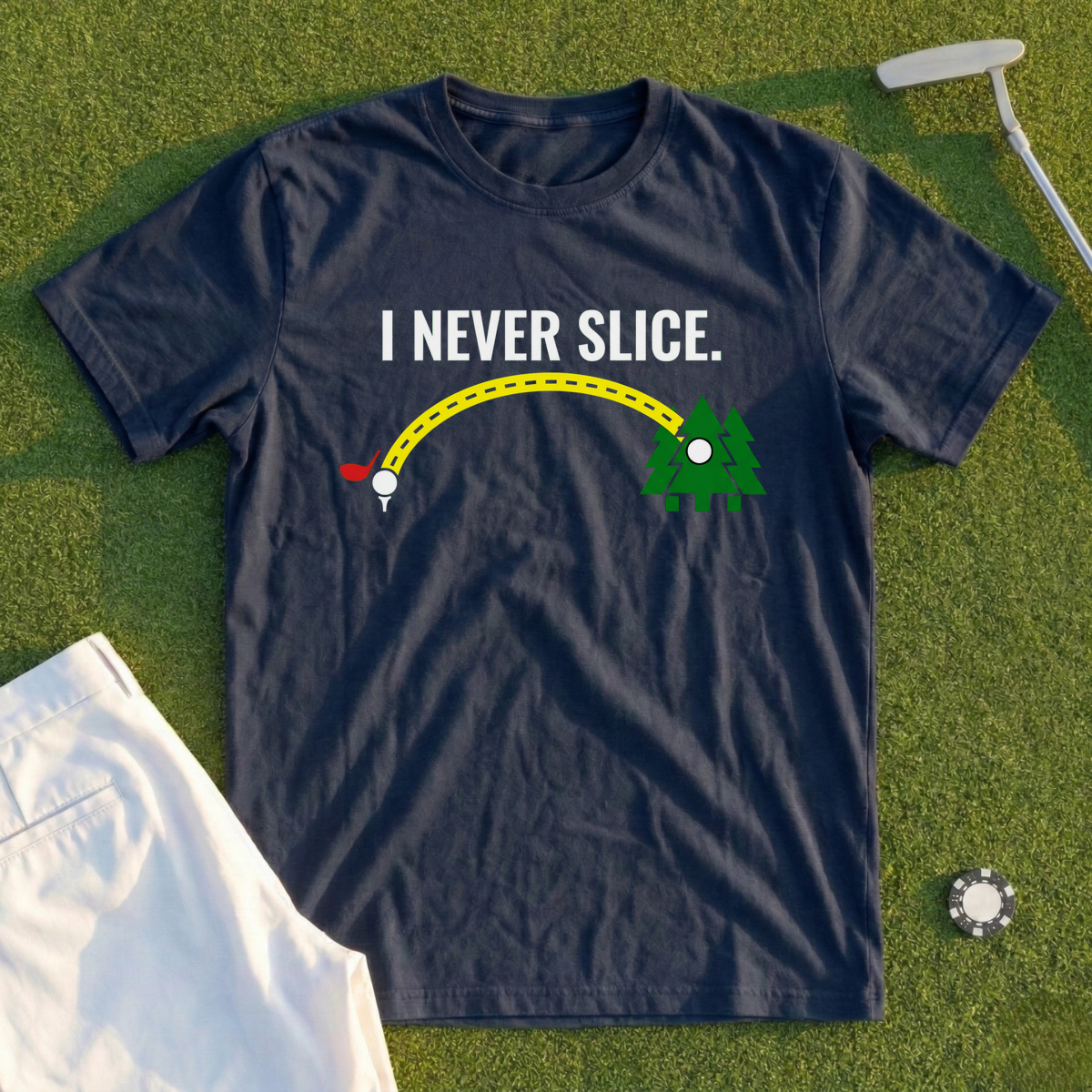 I Never Slice Tee