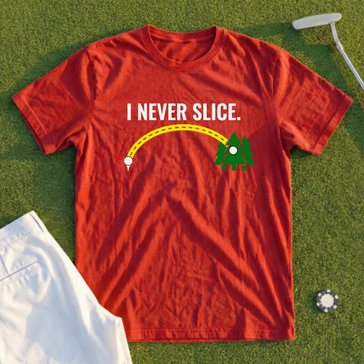 I Never Slice Tee