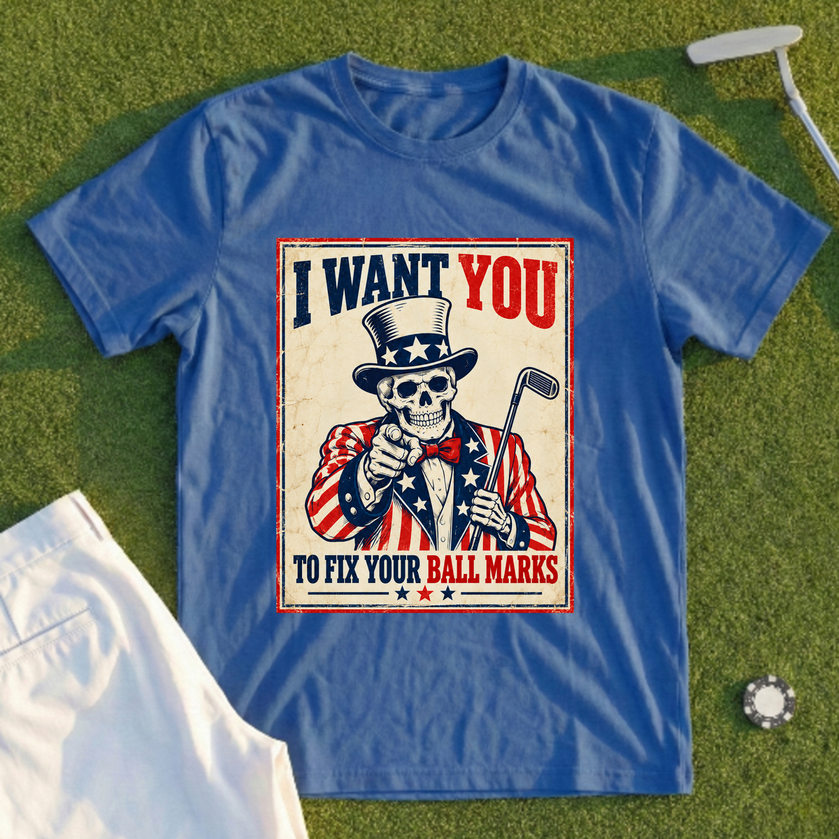 I Want You To Fix Your Ball Marks Tee