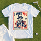 I Want You To Fix Your Ball Marks Tee