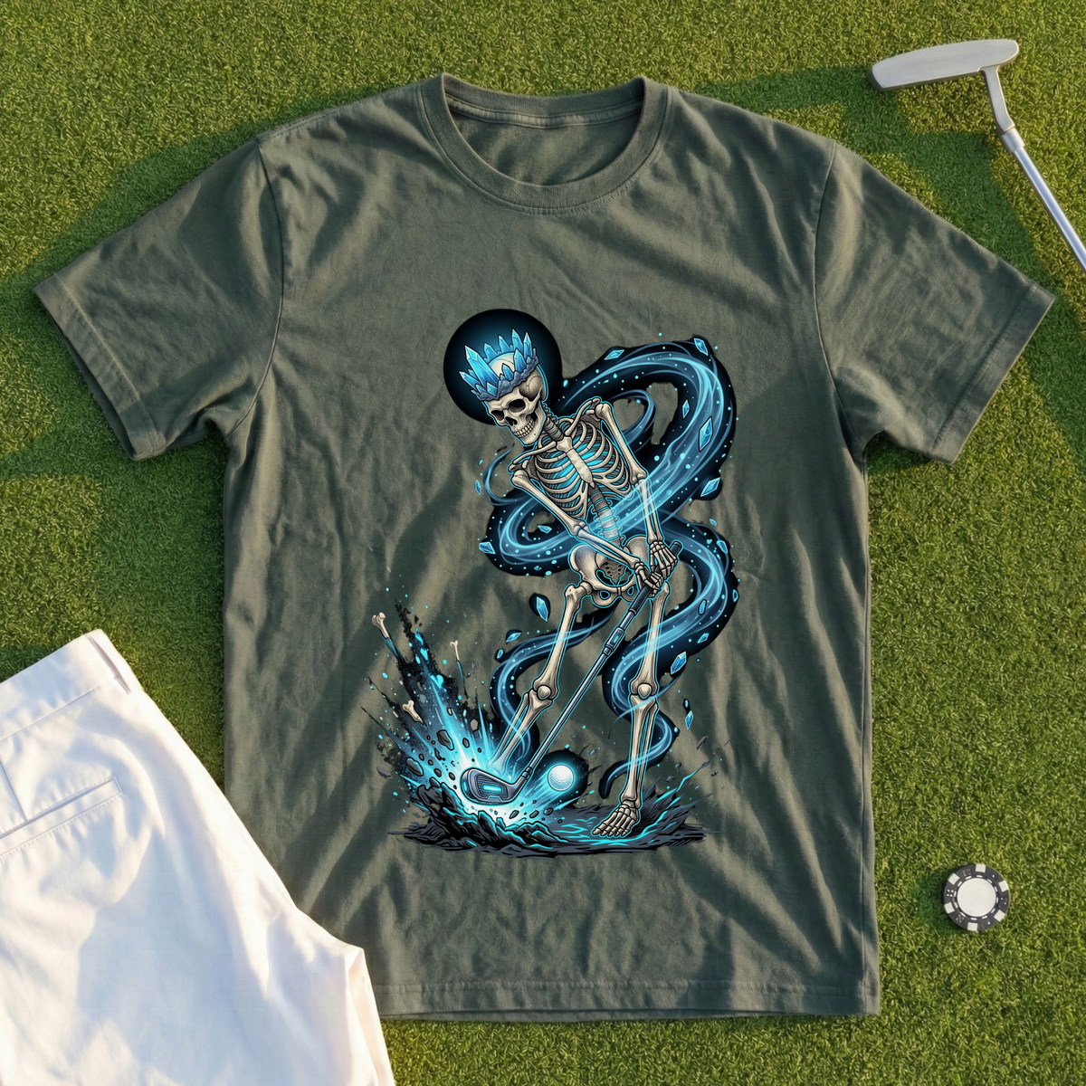 Ice Crown Skeleton Tee
