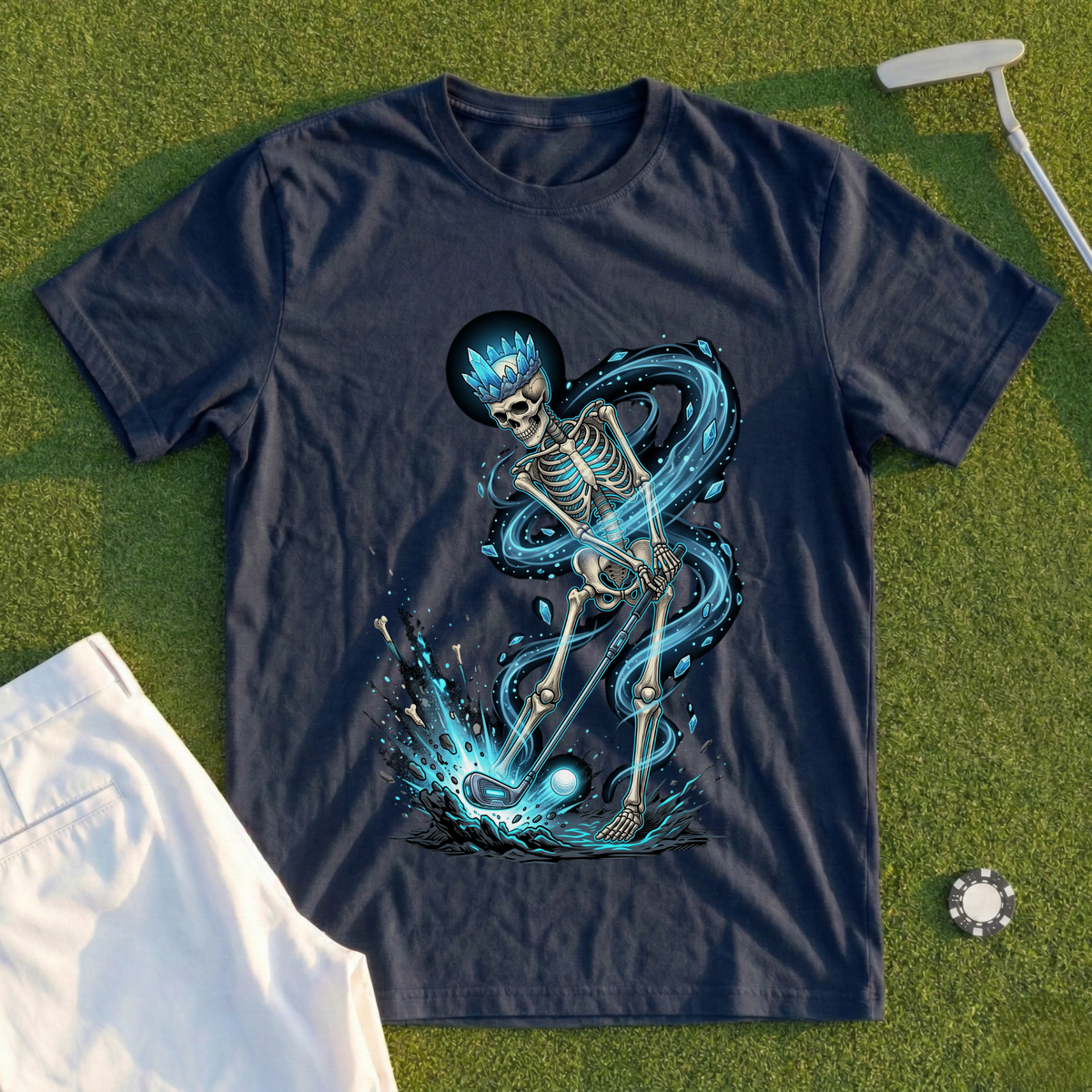 Ice Crown Skeleton Tee