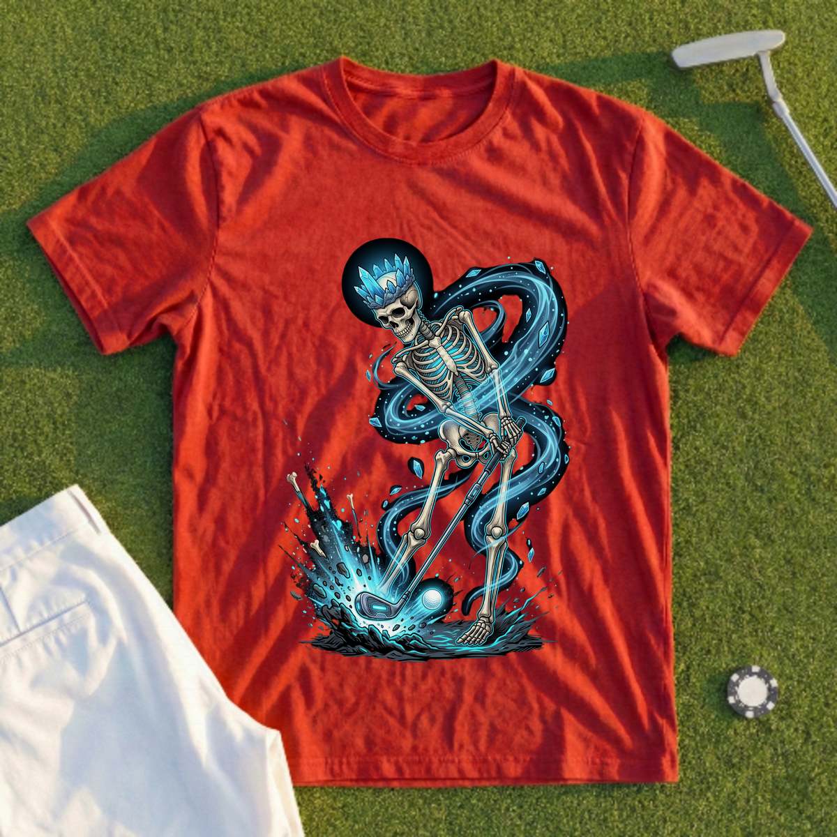 Ice Crown Skeleton Tee