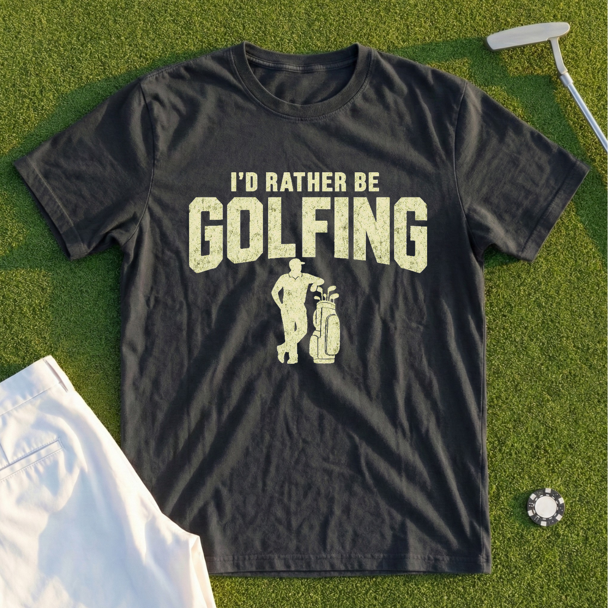 I'd Rather Be Golfing Tee