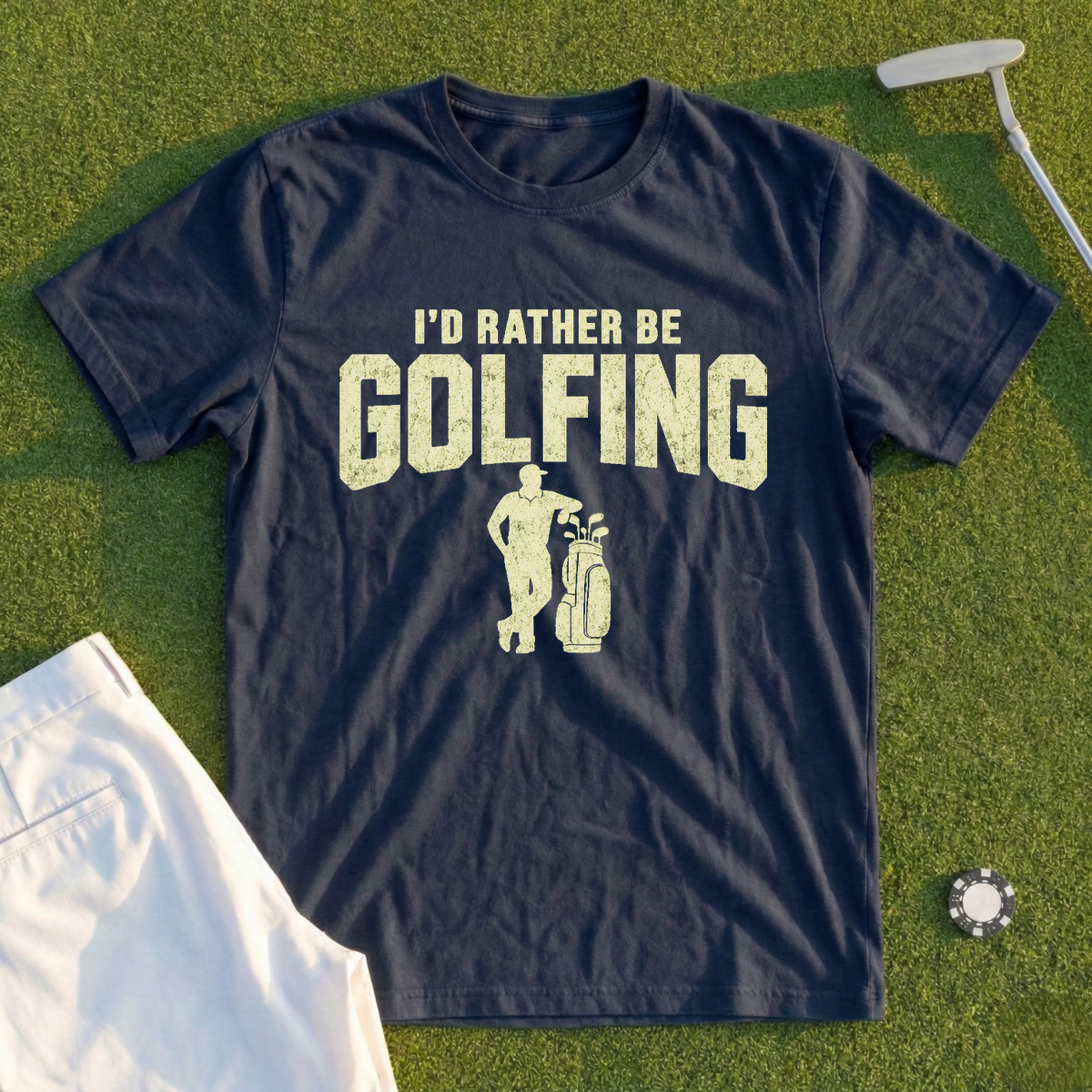 I'd Rather Be Golfing Tee