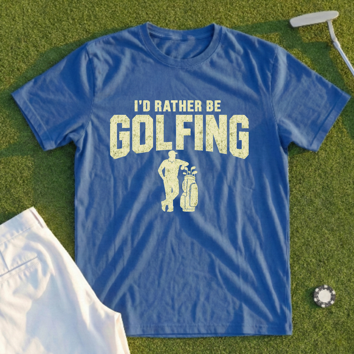 I'd Rather Be Golfing Tee