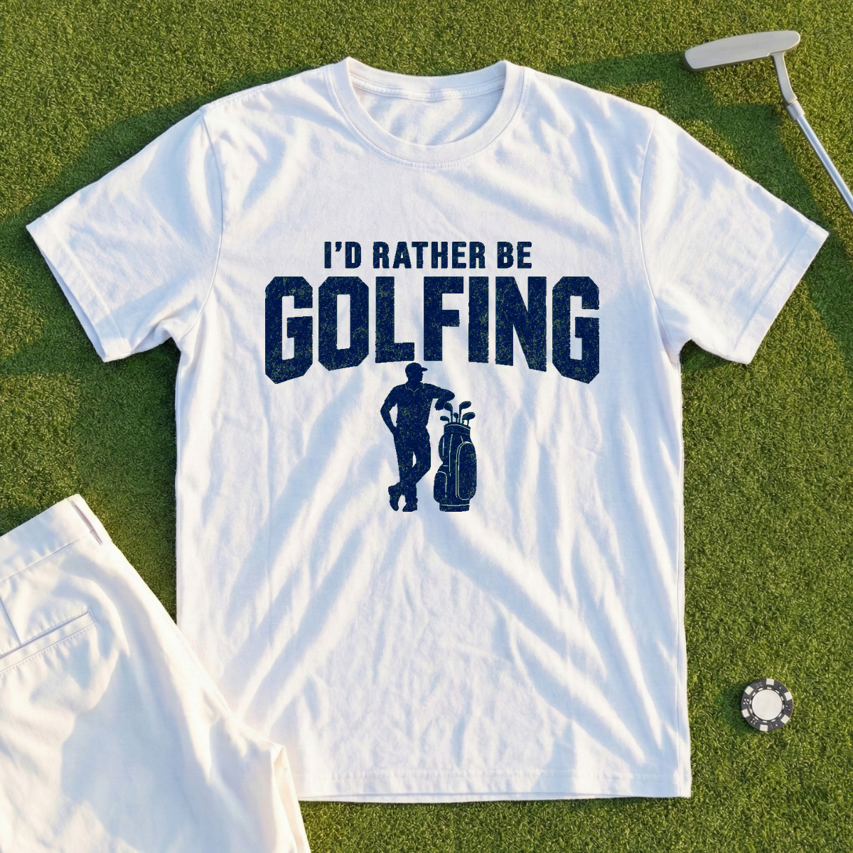 I'd Rather Be Golfing Tee