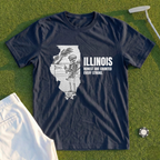 Illinois Honest Abe Counted Every Stroke Tee