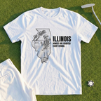 Illinois Honest Abe Counted Every Stroke Tee