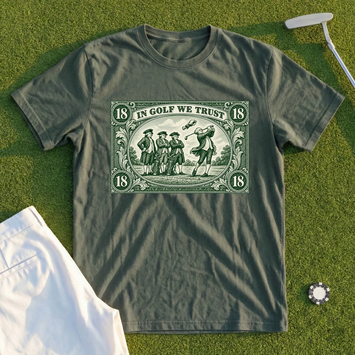 In Golf We Trust Tee