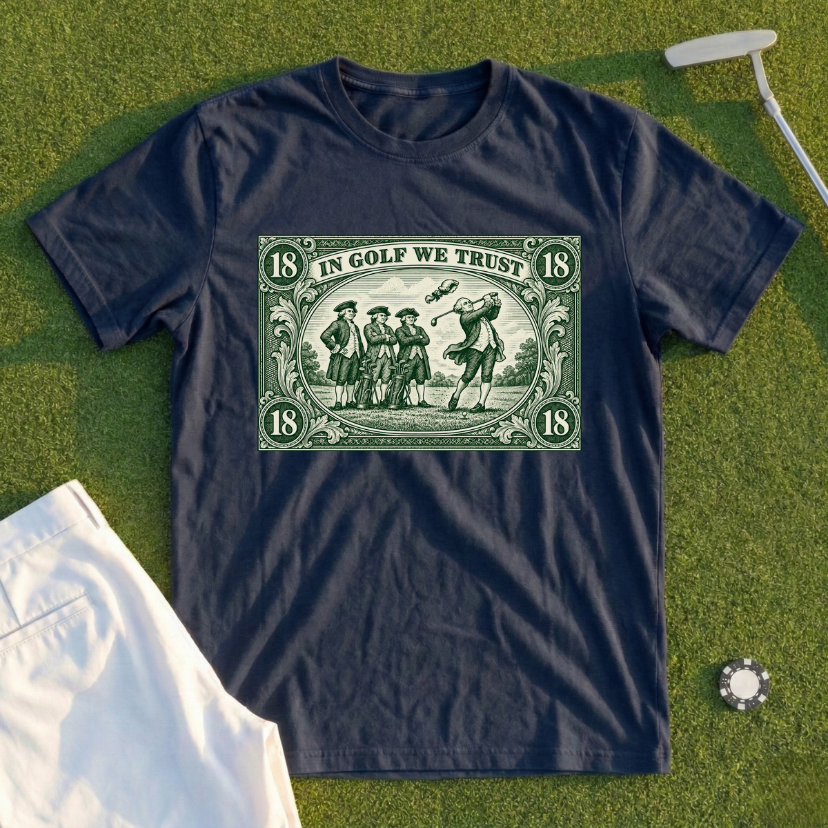In Golf We Trust Tee