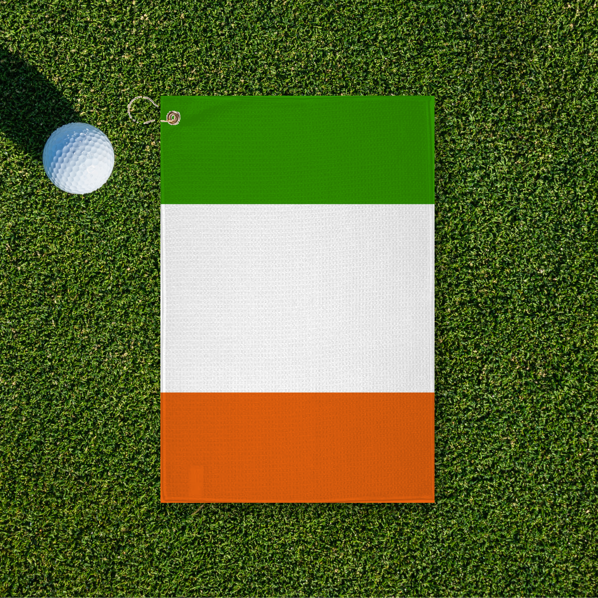 Irish Flag Golf Towel