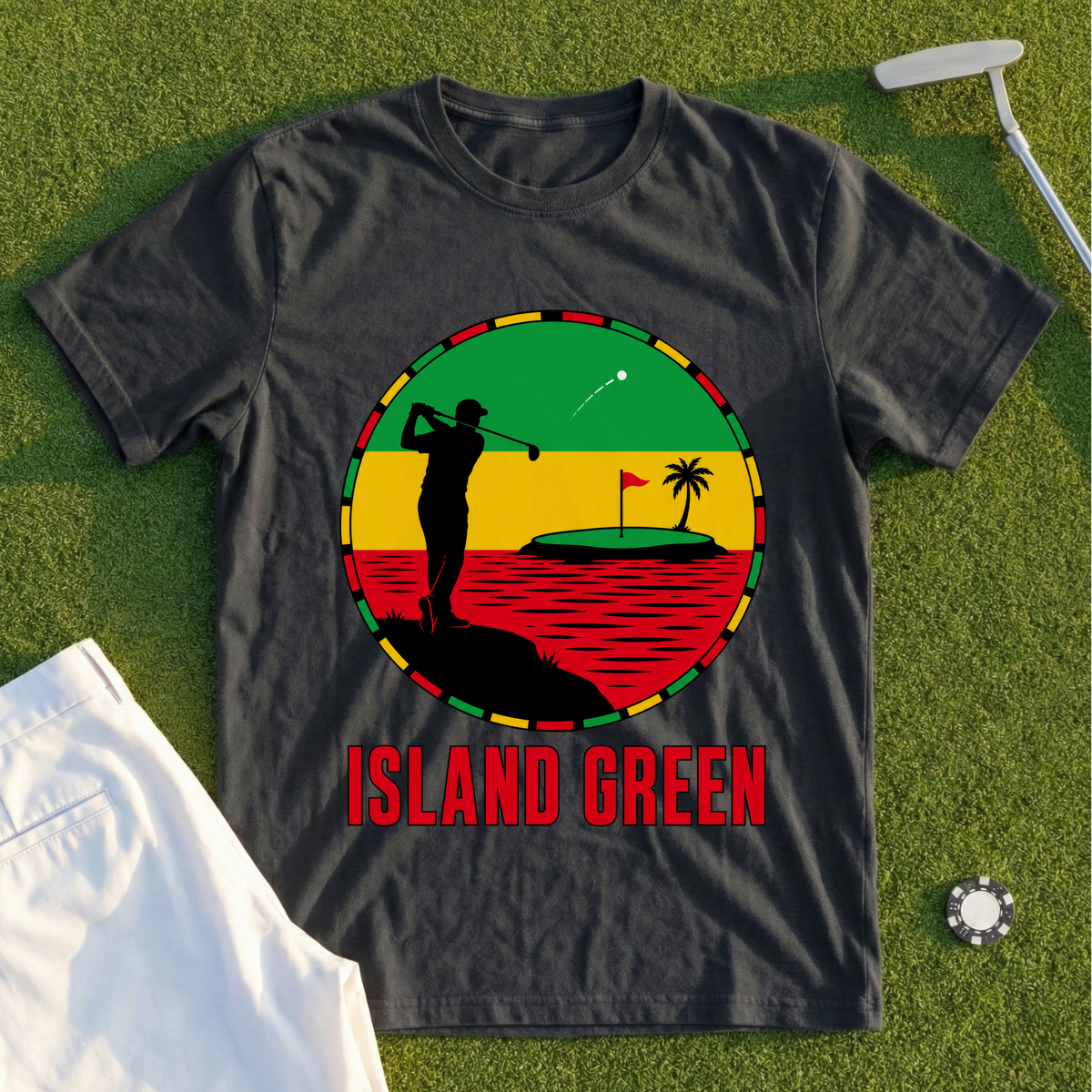 Island Green, Reggae Disc Tee