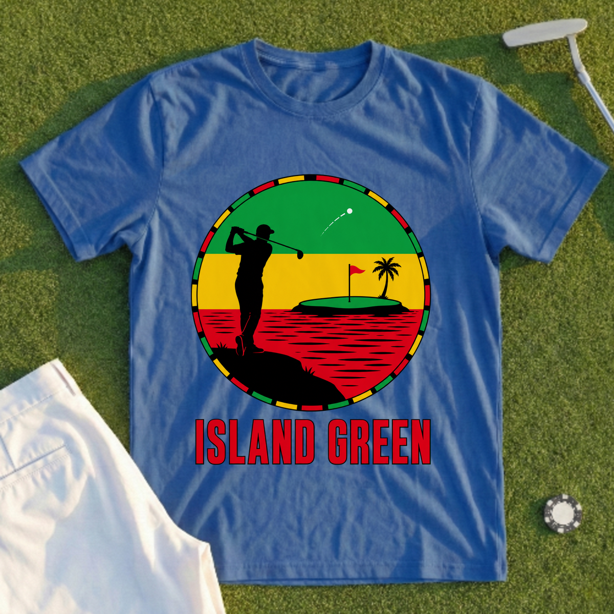 Island Green, Reggae Disc Tee