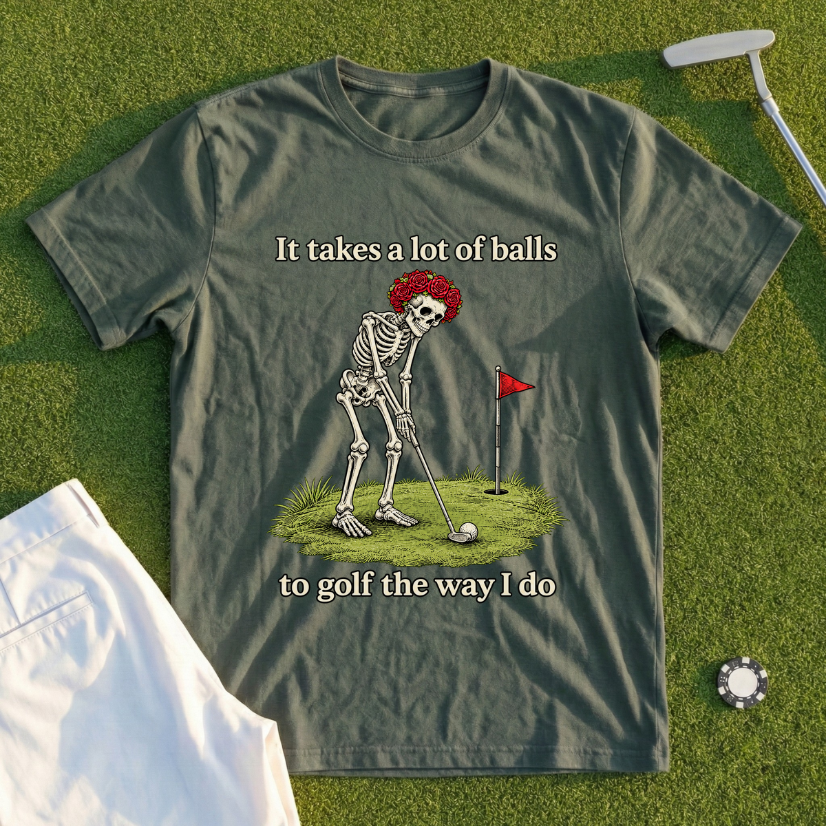 It Takes A Lot Of Balls Tee