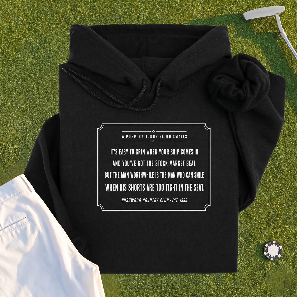 Judge Smails Poem Hoodie