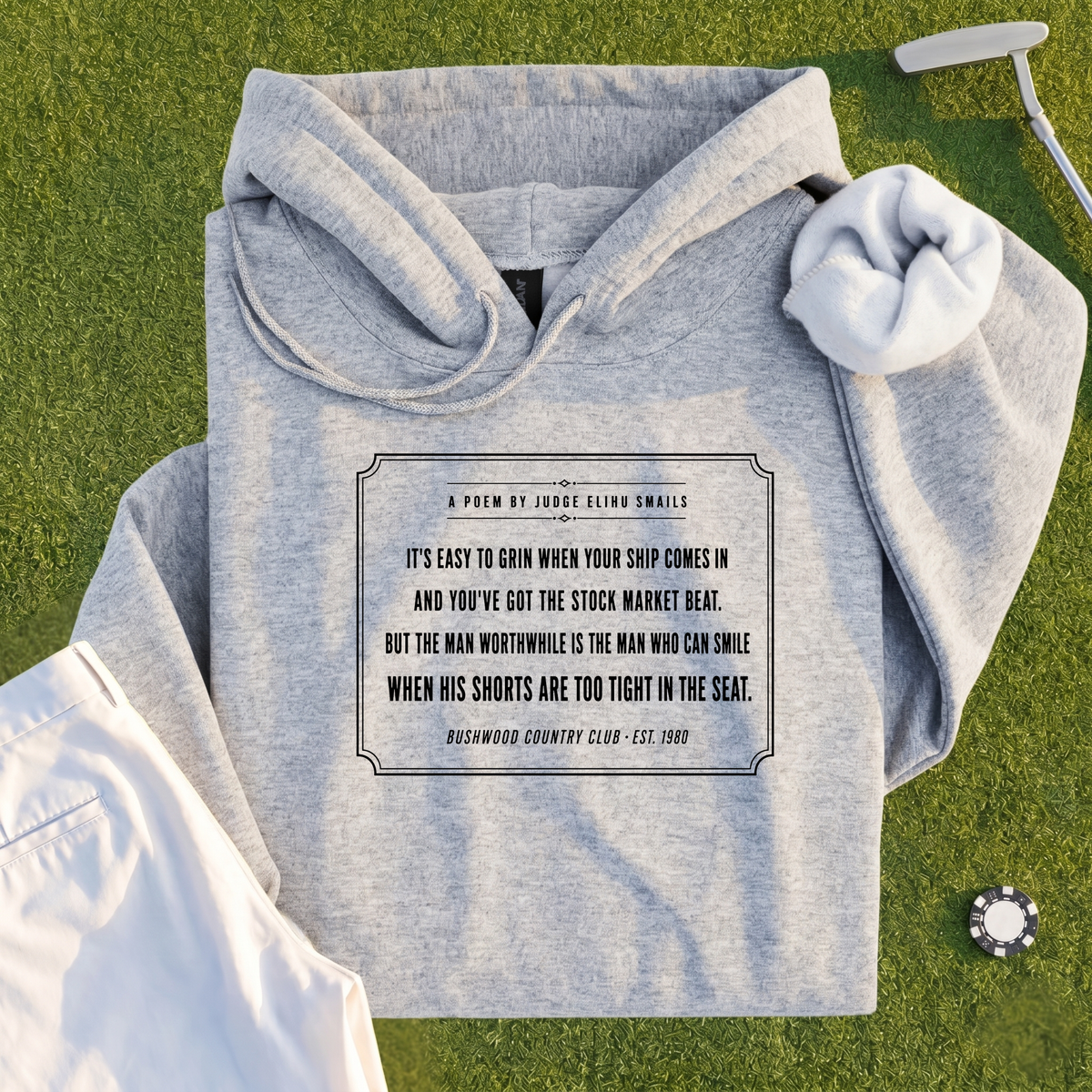 Judge Smails Poem Hoodie