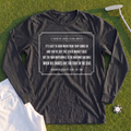 Judge Smails Poem Long Sleeve Tee