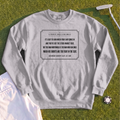 Judge Smails Poem Sweatshirt