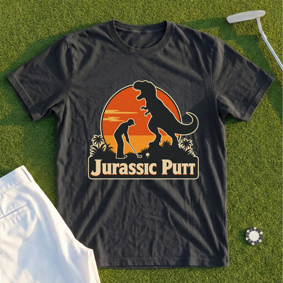 Jurassic Putt Tee