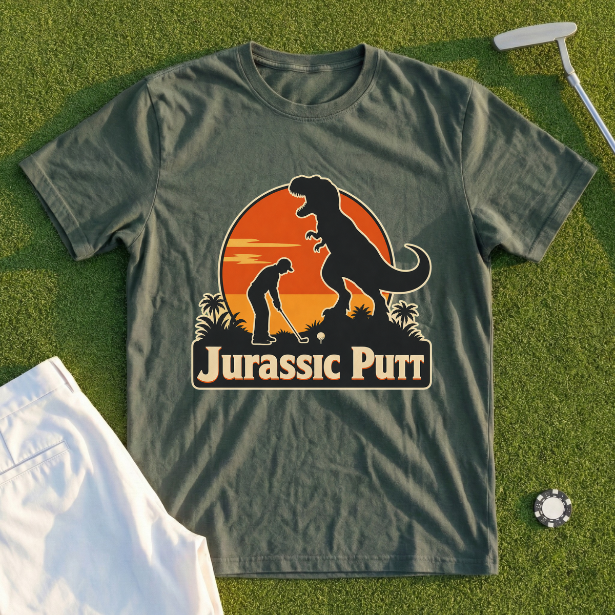 Jurassic Putt Tee