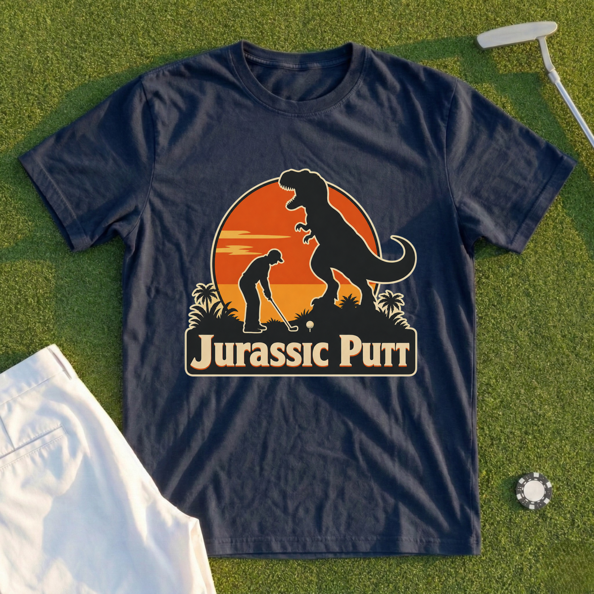 Jurassic Putt Tee