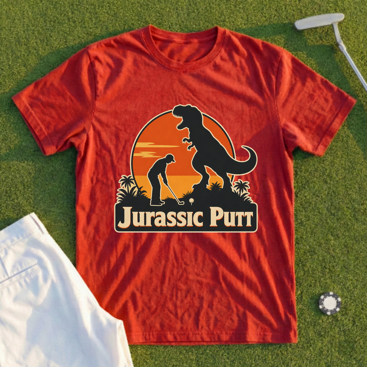 Jurassic Putt Tee