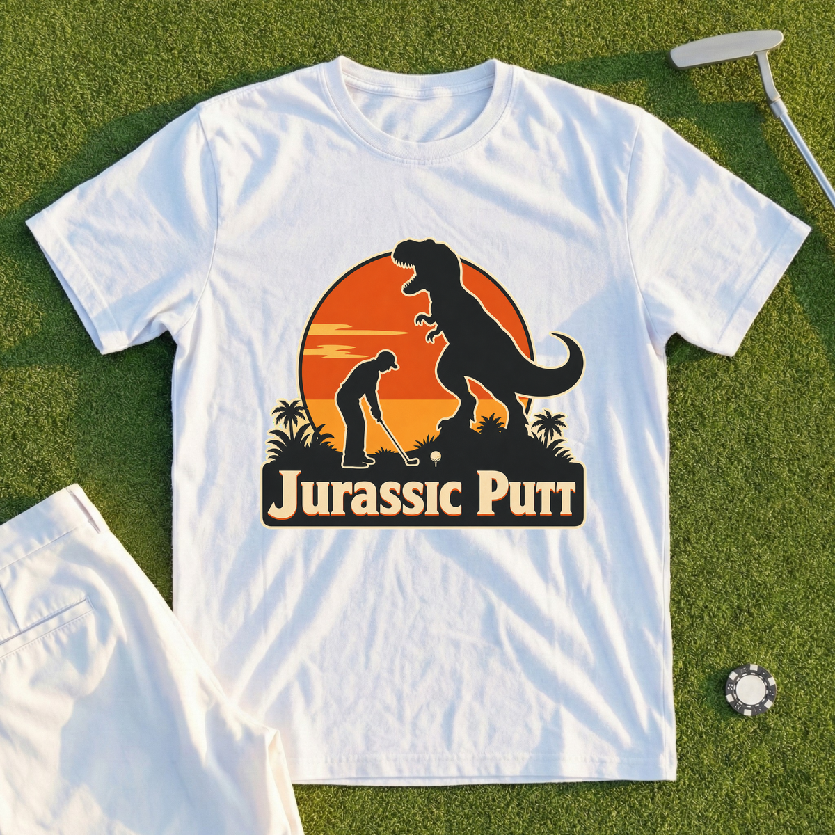 Jurassic Putt Tee