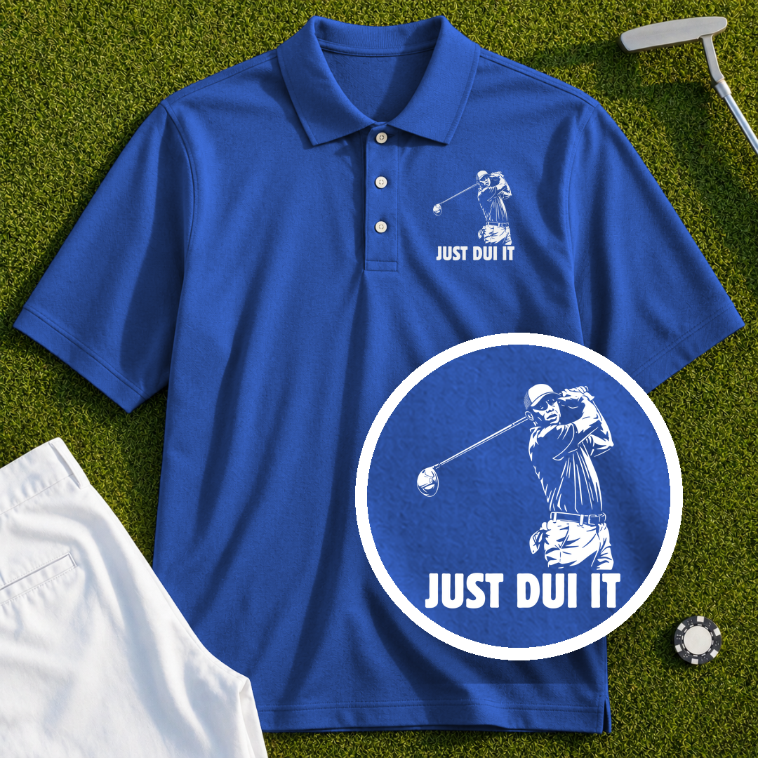 Just DUI It Performance Polo
