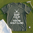 Keep Calm And Throw Clubs Tee