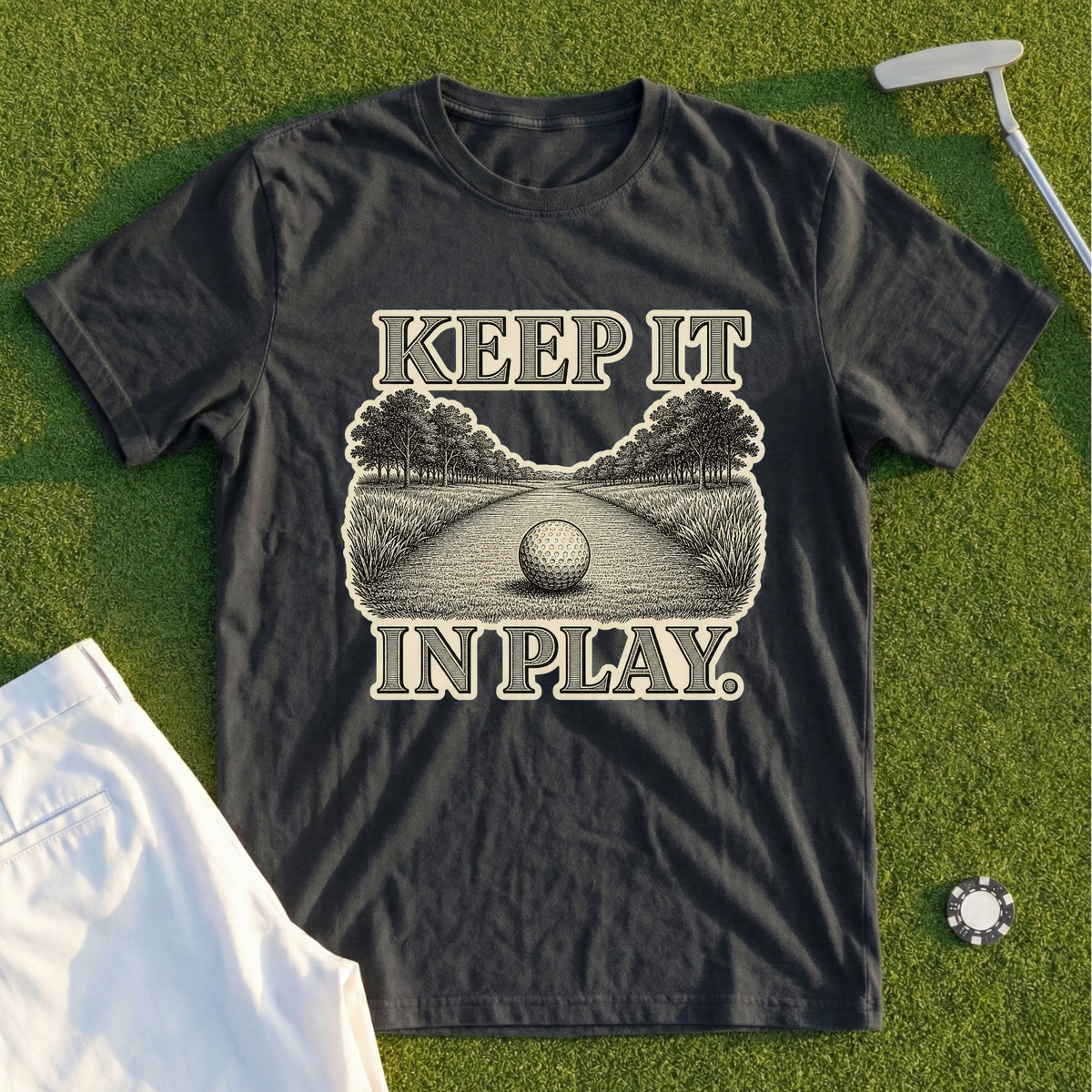 Keep It In Play Tee