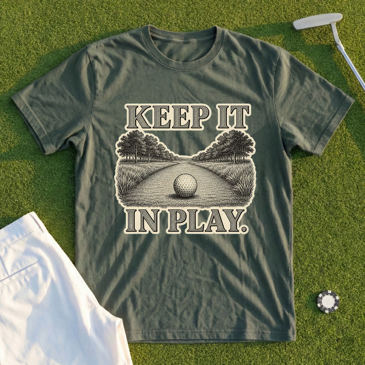 Keep It In Play Tee