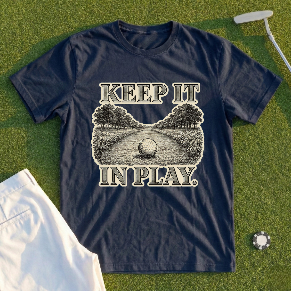 Keep It In Play Tee