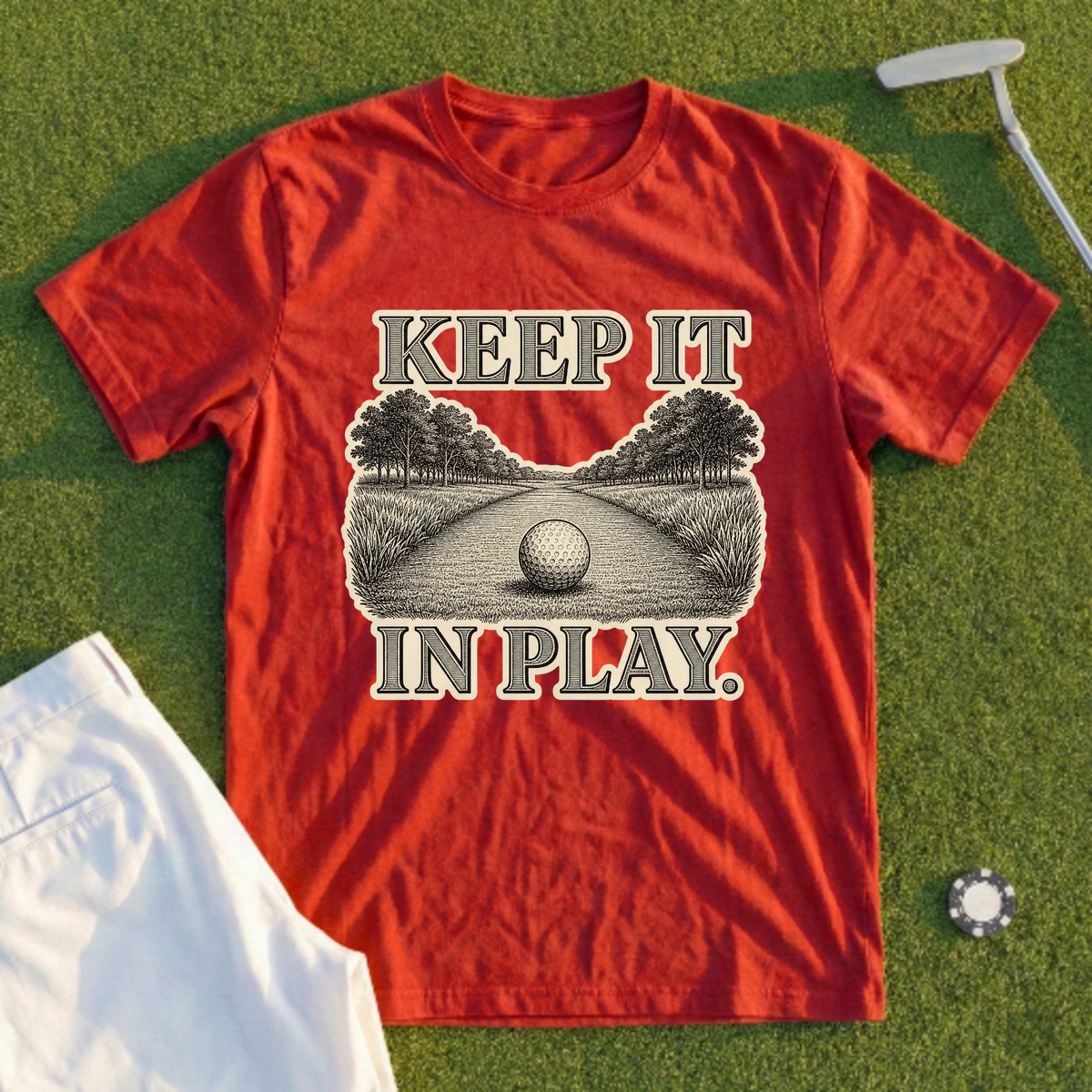 Keep It In Play Tee