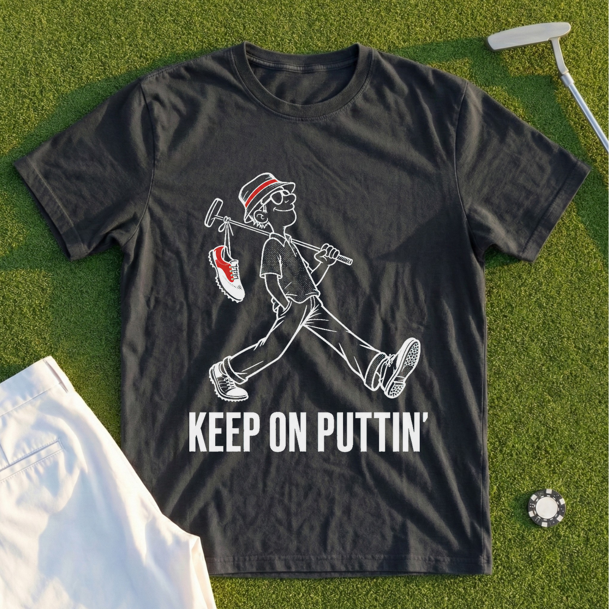 Keep On Puttin Tee