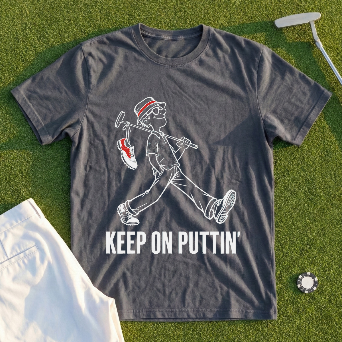 Keep On Puttin Tee