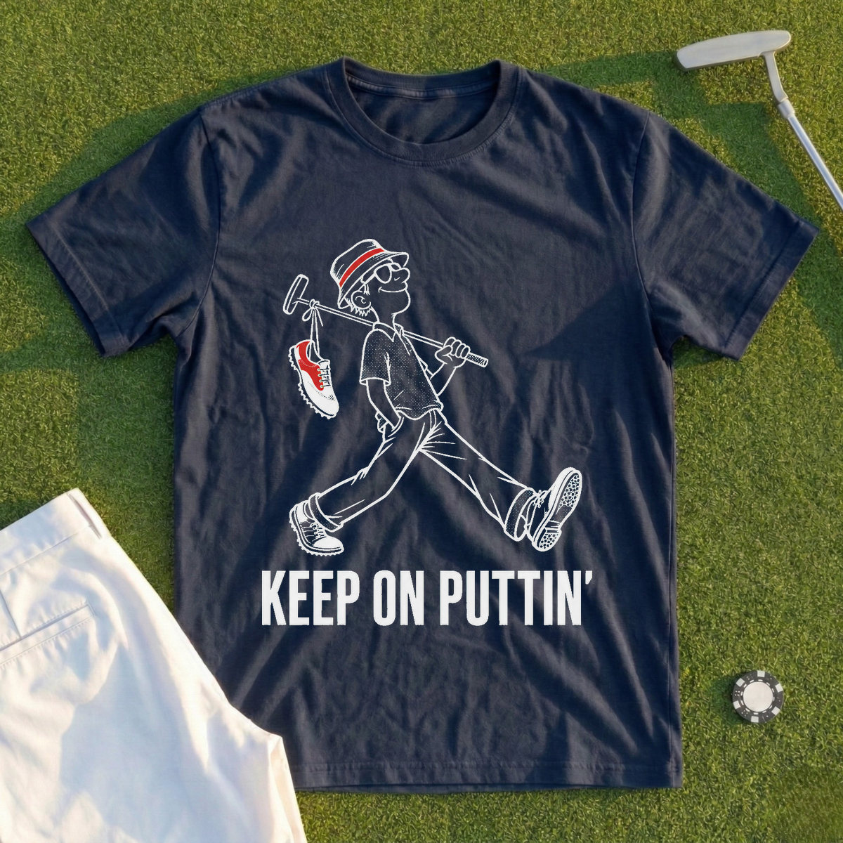 Keep On Puttin Tee