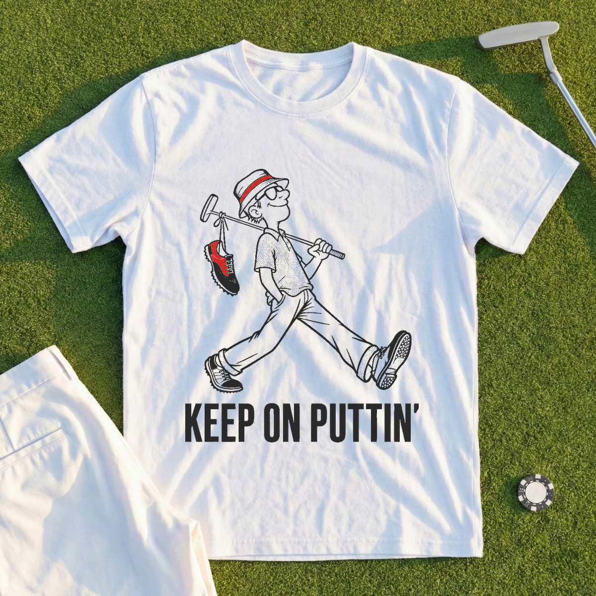 Keep On Puttin Tee