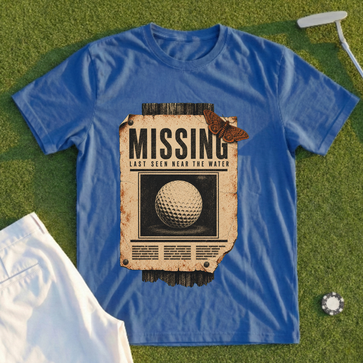 Last Seen Near The Water Tee