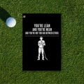 Lean And Mean Golf Towel