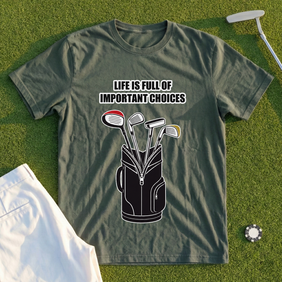 Life Is Full Of Important Choices Tee