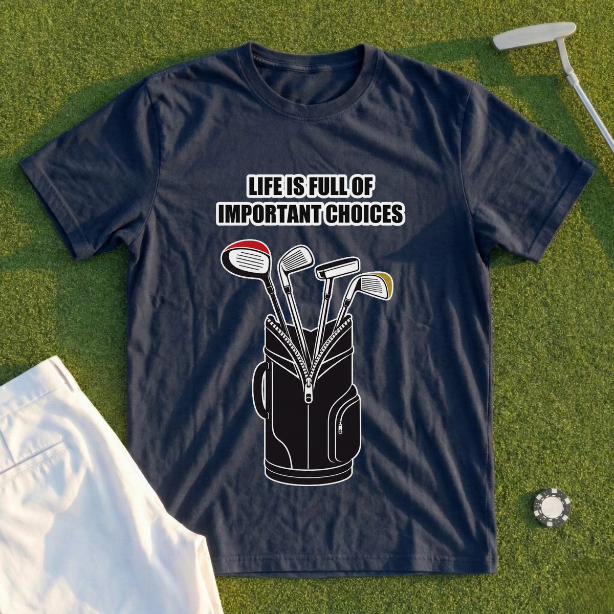 Life Is Full Of Important Choices Tee